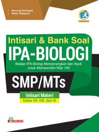 Image of RINGKASAN DAN BANK SOAL SAINS BIOLOGI